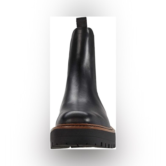 Sam Edelman Laguna Black Leather Weatherproof Chelsea Boot 7.5 - Picture 11 of 13